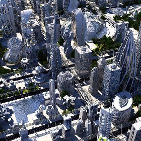 Future City HD 20 V 2 3D model